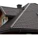 Металлочерепица модульная квинта Uno c 3D резом-0,5 RR32 Rooftop Matte