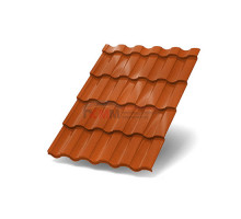 Металлочерепица Монтекристо-M-0,5 CopperCopper AGNETA