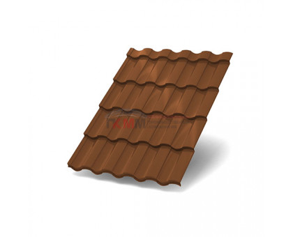 Металлочерепица Монтекристо-S-0,5 Helios Colorcoat Prisma