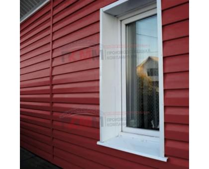 Металлосайдинг - Корабельная Доска 0,5 Satin RAL3011 коричнево-красный