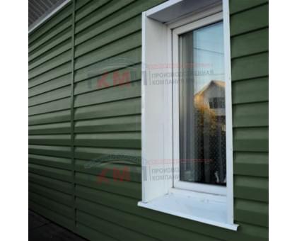 Металлосайдинг - Корабельная Доска 0,5 Velur20 RAL6020 хромовая зелень Металлосайдинг - Корабельная Доска 0,5 Velur20 RAL6020 хромовая зелень
