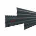 Металлосайдинг - Корабельная Доска 0,5 Velur20 RAL7016 антрацитово-серый