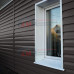 Металлосайдинг - Корабельная Доска 0,5 GreenСoat PuRALMatt RR32 темно-коричневый (RAL8019 серо-коричневый)