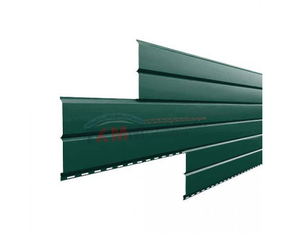 Металлосайдинг - Lбрус 0,45 Drap RAL6005 зеленый мох