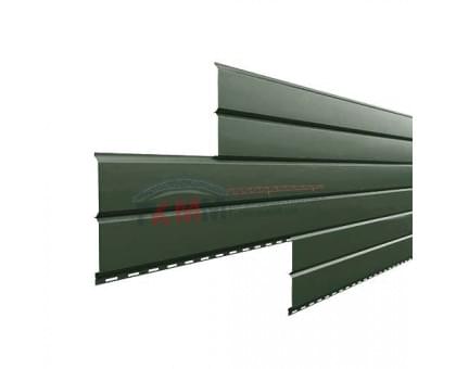 Металлосайдинг - Lбрус 0,5 Velur20 RAL6020 хромовая зелень