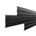 Металлосайдинг - Lбрус 0,5 Velur20 RAL8022 черно-коричневый