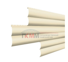 Металлосайдинг - Woodstock 0,5 Velur20 RAL1015 светлая слоновая кость