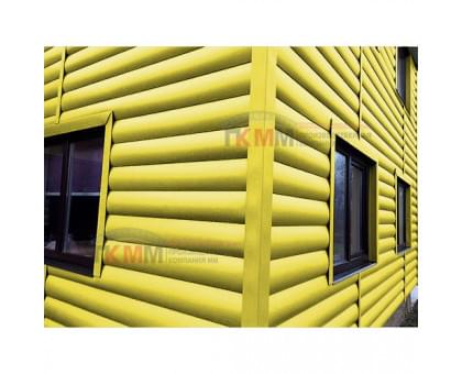Металлосайдинг - Woodstock 0,45 PE RAL1018 цинково-желтый