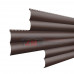 Металлосайдинг - Woodstock 0,5 Velur20 RAL8017 шоколад