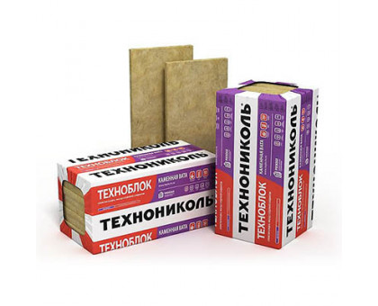 Утеплитель Плиты Техноблок Стандарт 45 1200х600х50 (0,288м3) ТЕХНО