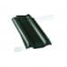 Боковая черепица левая Braas Рубин 13V зеленая ель