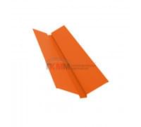 Планка ендовы верхней 115х30х115 0,5 Satin Мatt 
