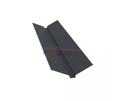 Планка ендовы верхней 115х30х115 0,5 Satin с пленкой 