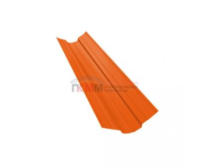 Планка ендовы верхней фигурной 150x150 0,45 PE с пленкой