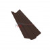 Планка ендовы верхней фигурной 100x100 0,5 GreenCoat Pural BT