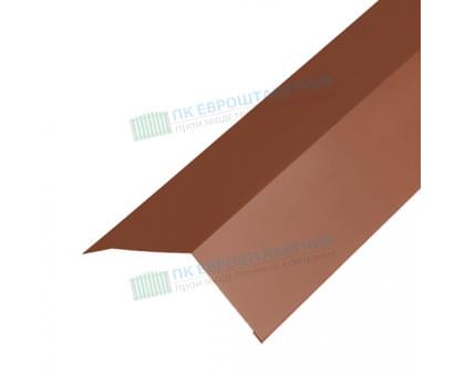 Планка карнизная широкая 100х85 0,5 Quarzit lite с пленкой