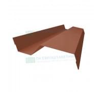 Планка примыкания внакладку 25х17х35х17 0,5 Satin Мatt