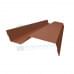 Планка примыкания внакладку 25х17х35х17 0,5 Satin Мatt