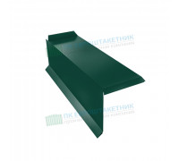 Планка торцевая сегментная нестандартная 0,5 GreenCoat Pural BT