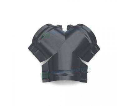 Тройник Y малого конька полукруглого GreenCoat Pural BT, matt с пленкой
