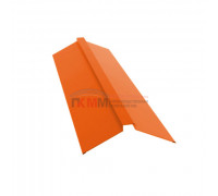 Планка конька плоского 115х30х115 0,45 Drap