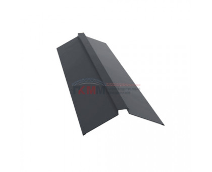 Планка конька плоского 115х30х115 0,5 Satin Мatt Планка конька плоского 115х30х115 0,5 Satin Мatt
