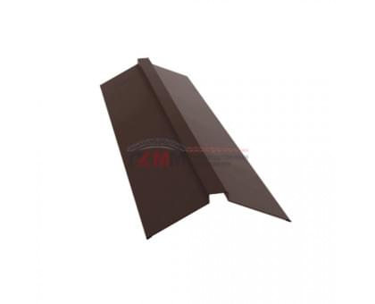 Планка конька плоского 115х30х115 0,5 PurPro Matt 275