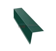 Планка конька односкатной кровли 160x160 0,5 GreenCoat Pural BT, matt