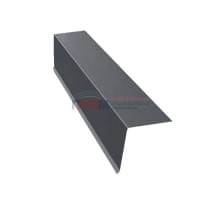 Планка конька односкатной кровли 160x160 0,5 Satin Мatt