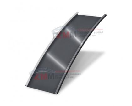 Арочный фальц гладкий 0,45 RAL 7024 Drap