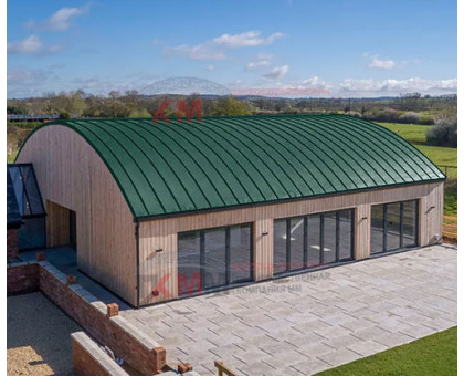 Арочный фальц профилированный 0,5 RAL 6005 Satin Арочный фальц профилированный 0,5 RAL 6005 Satin