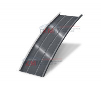 Арочный фальц профилированный 0,5 RAL 7024 Satin