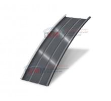 Арочный фальц профилированный 0,5 RAL 7024 Satin