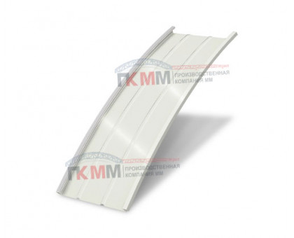 Арочный фальц профилированный 0,5 RAL 9003 Satin Арочный фальц профилированный 0,5 RAL 9003 Satin