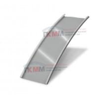 Арочный фальц гладкий 0,5 RAL 9006 Satin