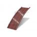 Арочный фальц профилированный 0,5 RAL 3009 Satin