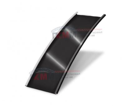 Арочный фальц гладкий 0,5 RAL 8022 Velur20