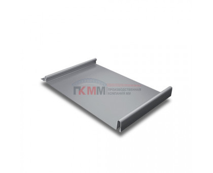 Кликфальц 0,5 Satin с пленкой на замках RAL 9006 Кликфальц 0,5 Satin с пленкой на замках RAL 9006