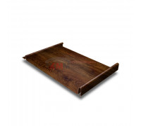 Кликфальц 0,45 Print Twincolor с пленкой на замках Choco Wood Кликфальц 0,45 Print Twincolor с пленкой на замках Choco Wood