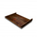 Кликфальц 0,45 Print Twincolor с пленкой на замках Choco Wood