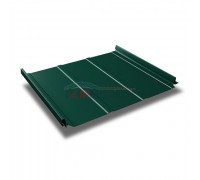 Кликфальц Line 0,5 Velur20 с пленкой на замках RAL 6005 зеленый мох Кликфальц Line 0,5 Velur20 с пленкой на замках RAL 6005 зеленый мох