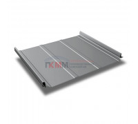 Кликфальц Line 0,5 Satin с пленкой на замках RAL 7004 сигнальный серый Кликфальц Line 0,5 Satin с пленкой на замках RAL 7004 сигнальный серый