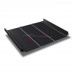 Кликфальц Line 0,5 Quarzit lite с пленкой на замках RAL 9005 черный