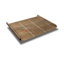 Кликфальц Line 0,45 Print Twincolor с пленкой на замках Antique Wood