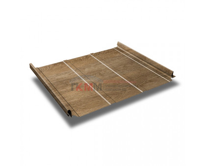 Кликфальц Line 0,45 Print Twincolor с пленкой на замках Antique Wood