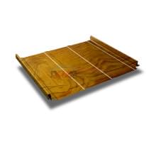 Кликфальц Line 0,45 Print Twincolor с пленкой на замках Golden Wood