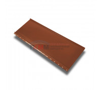 Кликфальц mini 0,45 Drap с пленкой на замках RAL 8004 терракота Кликфальц mini 0,45 Drap с пленкой на замках RAL 8004 терракота