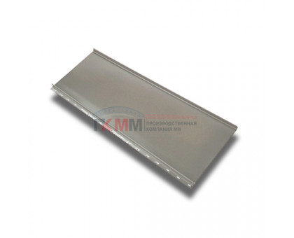 Кликфальц mini 0,45 PE с пленкой на замках RAL 9006 бело-алюминиевый Кликфальц mini 0,45 PE с пленкой на замках RAL 9006 бело-алюминиевый