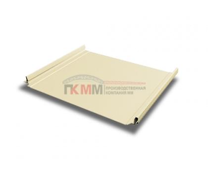 Кликфальц Pro 0,45 PE с пленкой на замках RAL 1014 слоновая кость