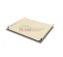 Кликфальц Pro 0,5 Satin с пленкой на замках RAL 1015 светлая слоновая кость